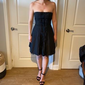 BCBG Black Detail Cocktail Dress